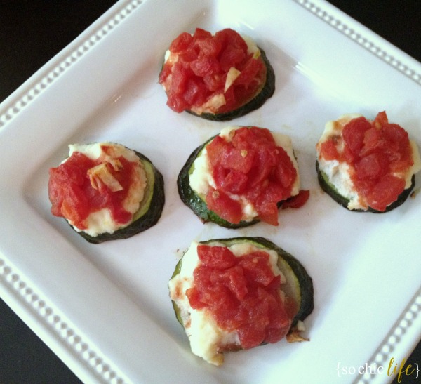 Thanks to my friend for posting photos of her yummy tomato bruschetta on Facebook a few weeks ago, it sparked my craving but unfortunately I’ve given up bread. Then I thought why not make a Gluten-Free Tomato Bruschetta with Zucchini. How brilliant is this recipe idea?