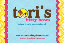 tori's bitty bows