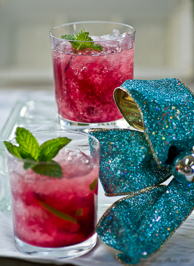 Unique Holiday Cocktails Wild Hibiscus Mojito