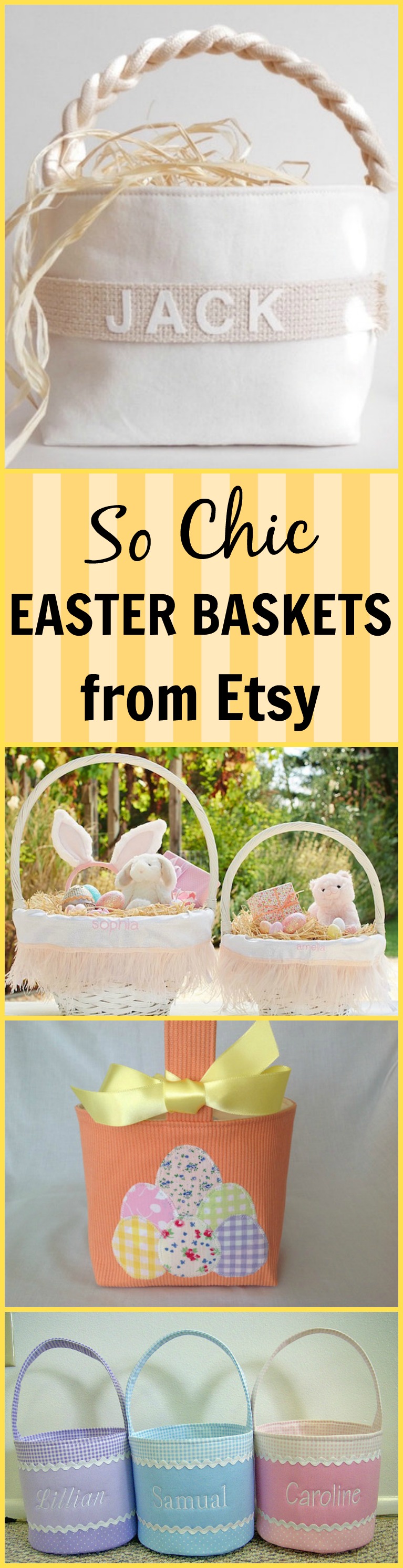 Chic Easter Baskets