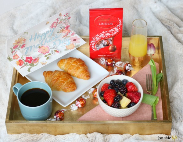 Mother's Day Gift Ideas Breakfast in Bed 