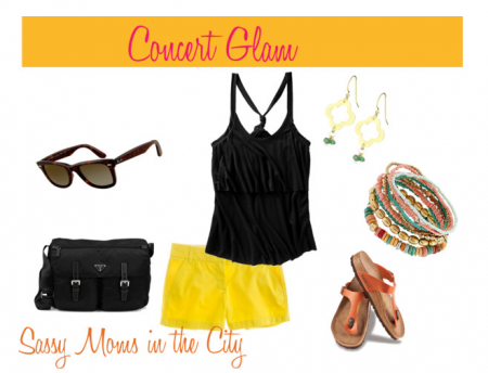what to wear at an outdoor concert