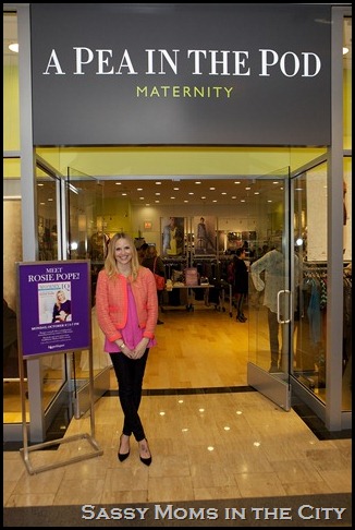 CHICAGO, IL - OCTOBER 08: Rosie Pope Launches Her First Book at A Pea In The Pod at Water Tower Place on October 8, 2012 in Chicago, Illinois. (Photo by Jeff Schear/Getty Images for Destination Maternity)