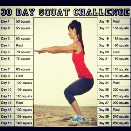 30 day squat challenge