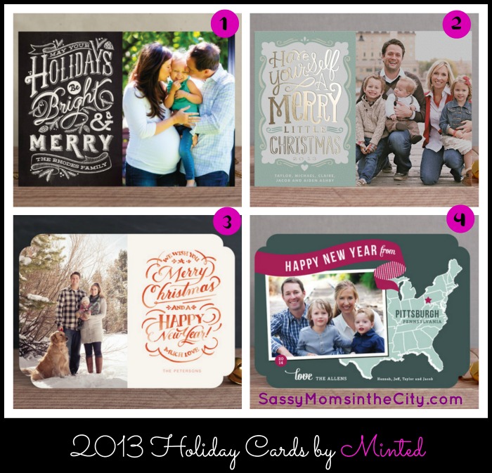 holiday cards from minted – help me choose!