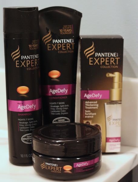 holiday hair with pantene agedefy collection