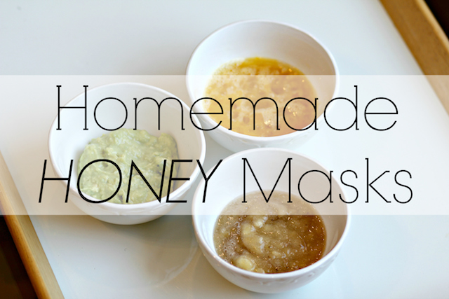 DIY homemade honey masks