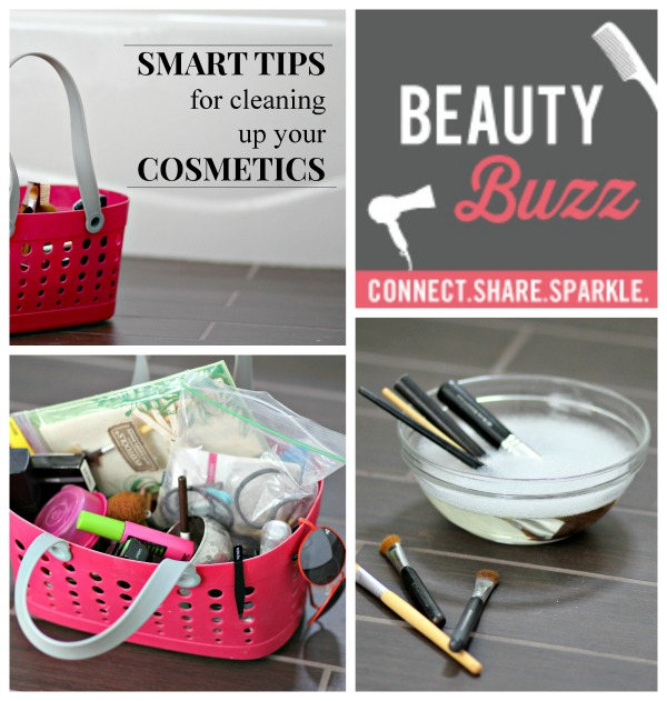 how to clean up your makeup brushes #beautybuzz