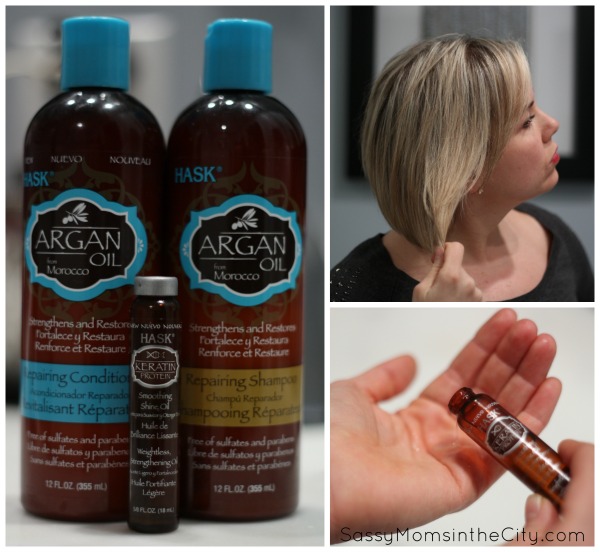 argan oil repair conditioner and shampoo