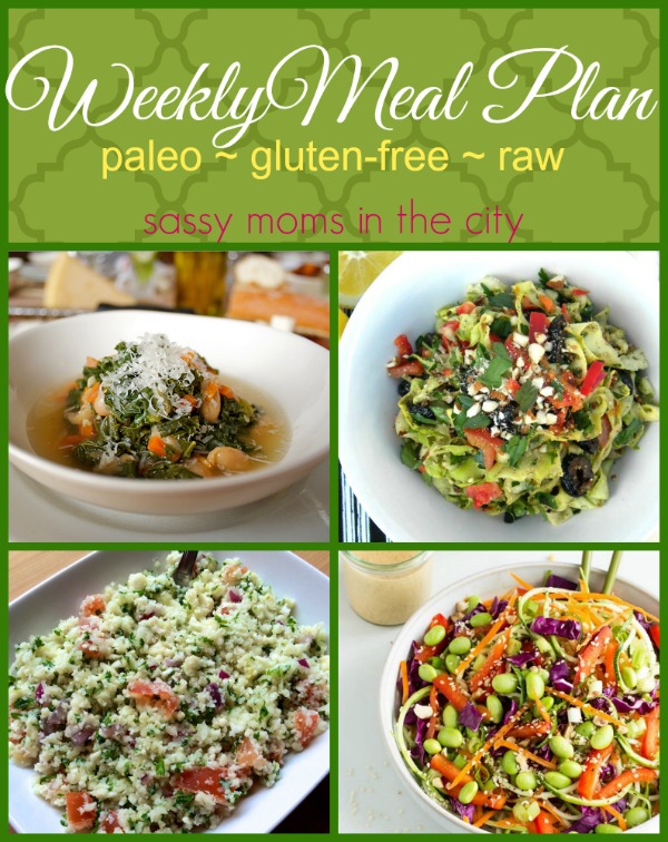 weekly meal plan gluten-free raw paleo