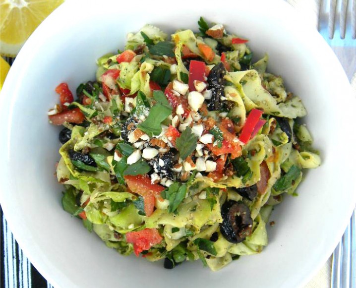 zucchini ribbon pasta the chalkboard mag