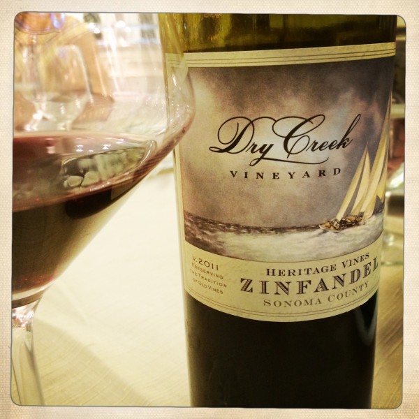 2011 Heritage Vines Zinfandel from Dry Creek Vineyard