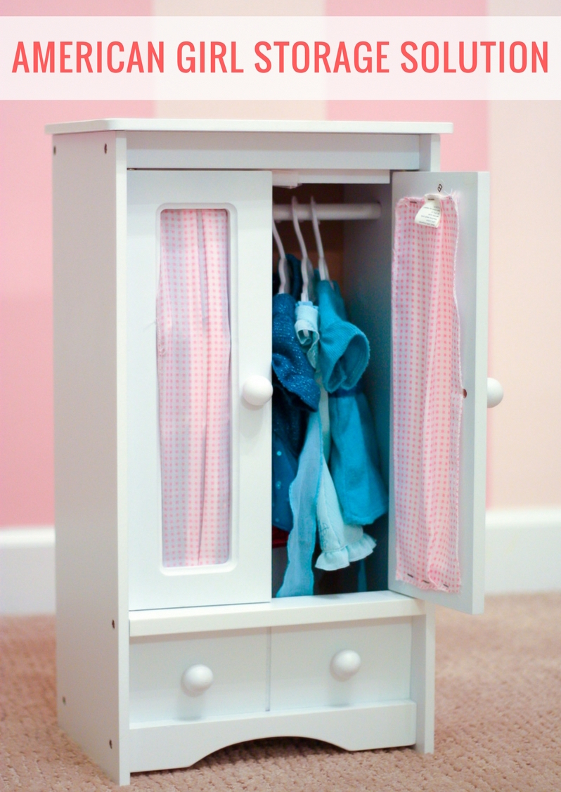 How to Organize American Girl Doll Clothes 
