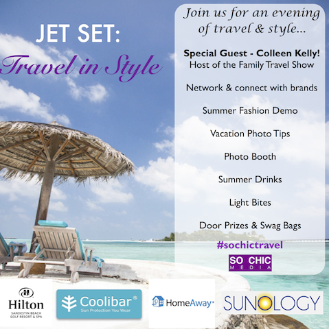 jet set: travel in style media event