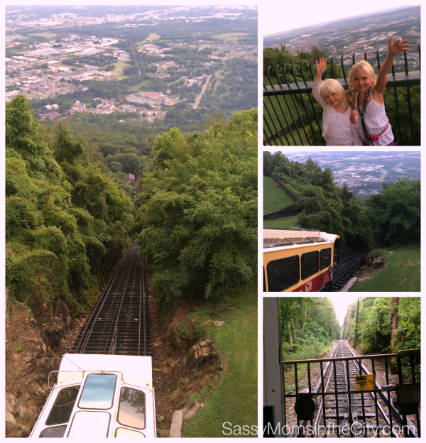 visiting incline railway with kids