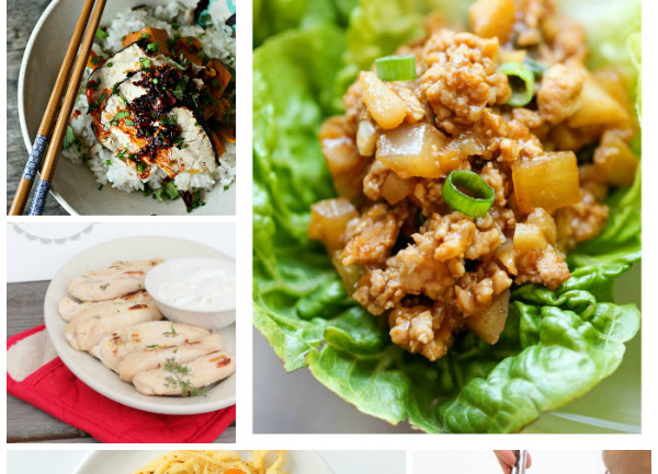real food recipe round up + weekly meal plan august 3rd