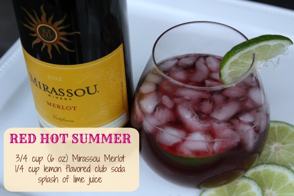 wine cocktail mirassou merlot