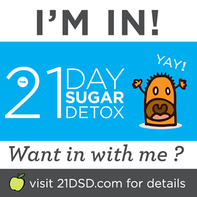 i’m taking the 21 day sugar detox challenge!
