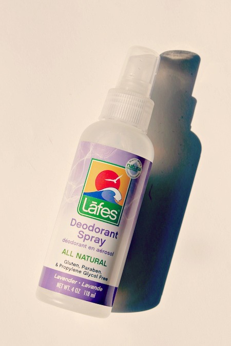 lafes organic deodorant spray