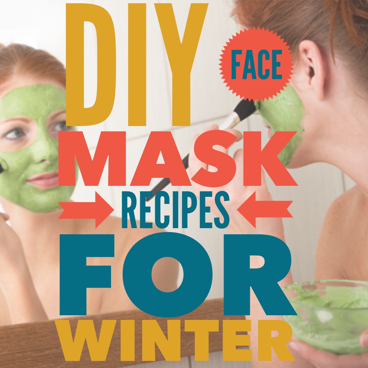 DIY At Home Face Mask Recipes for the Winter #beautybuzz