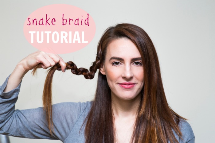 snake braid hair tutorial