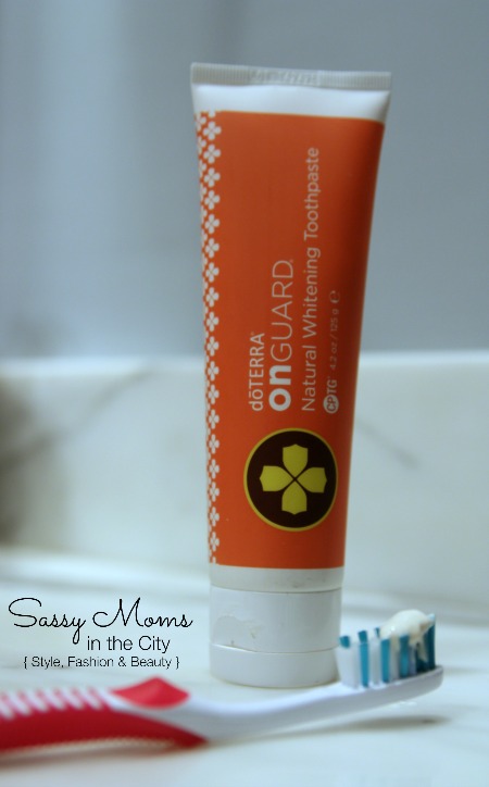 natural toothpaste doterra On Guard Natural Whitening Toothpaste 