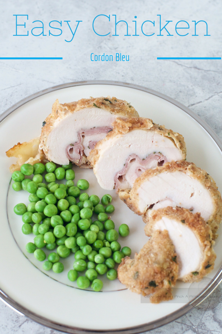 Easy Chicken Cordon Bleu