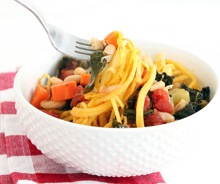 real food recipe round up + weekly meal plan featuring Vegetable Stew with Rutabaga Noodles