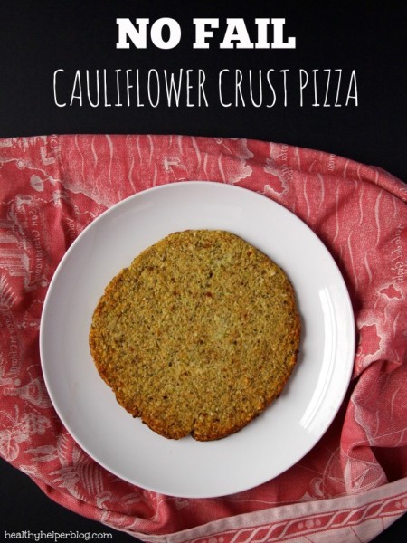 cauliflower pizza crust