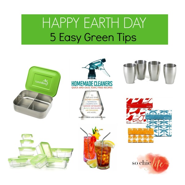 5 Easy Green Tips for Earth Day