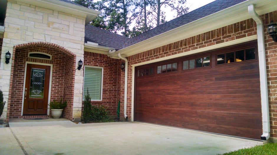  Garage Door Colors With Red Brick with Simple Design