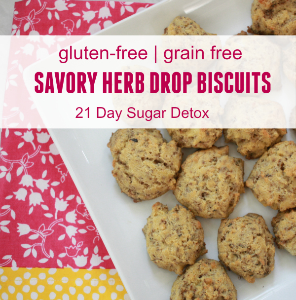 Gluten-Free Savory Herb Drop Biscuits