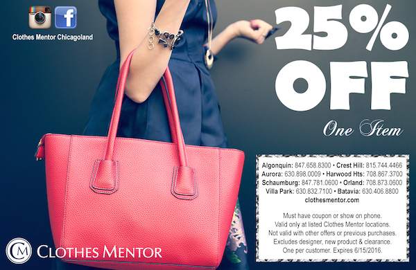 Clothes Mentor Coupon