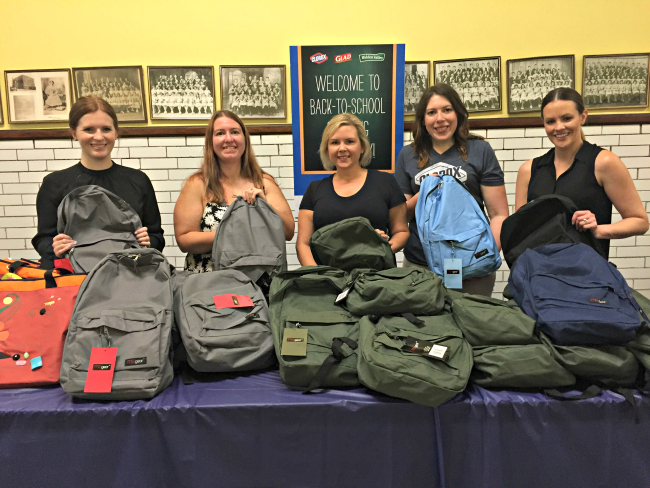 Clorox was in Chicago last week hosting a back to school supply pop-up shop at Douglas Taylor Elementary School.