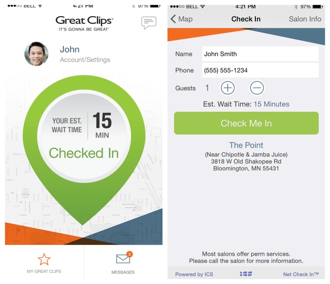 Great Clips Online Check-in