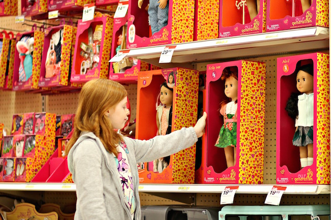 target doll bed our generation