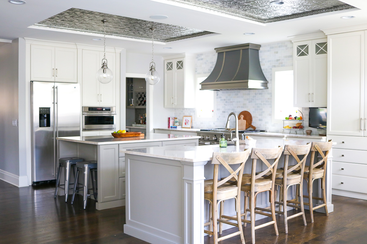 Kitchen Trend: Tin Ceiling Tiles