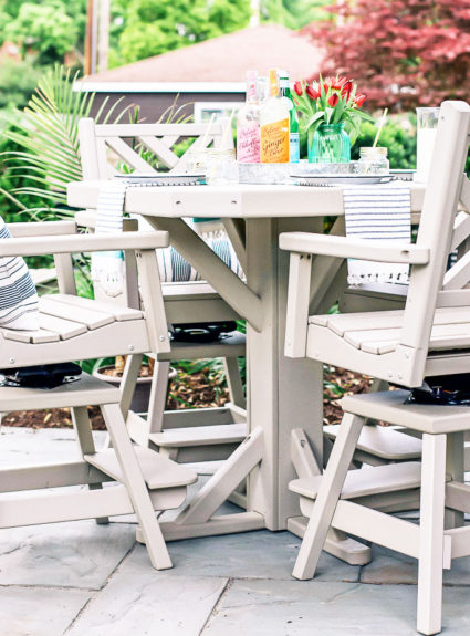 By the Yard Reveal: Maintenance Free Outdoor Furniture